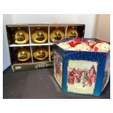 Martha Stewart Gold Ornaments & 14 Victorian