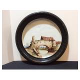 Antique French Countey Gien 1870 Plate,