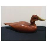 Heavy Duck with Brass Beak, 17" long