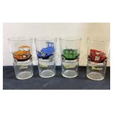 4 Vintage 5" Car Glasses