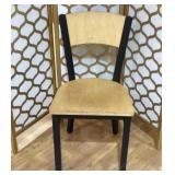 Wood chair, Measures 17"w x 20ï¿½d x 32ï¿½t