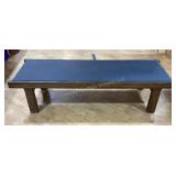 Slate top bench