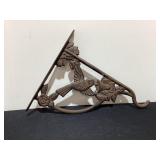 Iron Hummingbird Hook, 12x9 3/4" tall