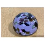 Signed Murano Glass Paperweight