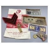 Ephemera, Articulated Soldier, Foreign Currency