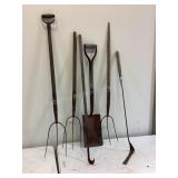 Farm Tools, 6 pieces
