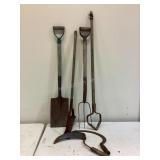 Primitive Lawn & Garden Tools, 6 pieces