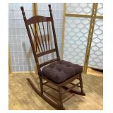 Wood rocker