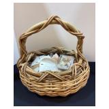 Large Basket of Sea Shells