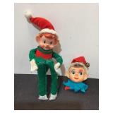 Vintage Elf Knee Hugger & Elf Head