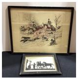 Silhouette Horse Picture & "Look - Iï¿½ve Got Him"