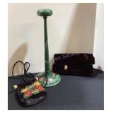 Hat Stand & Vintage Purses
