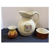 Welchï¿½s USA pitcher, USA crock & pottery vase