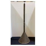 Vintage Metal Laundry Plunger, 27" long