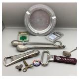 Vintage Advertising, Clock Keys, Can Openers &