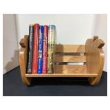 Oak Apple Book Holder & Books
