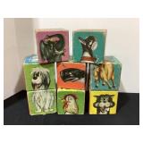 Vintage Lakeside Toys Cardboard Blocks, used