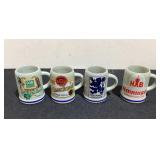 King Western Germany Miniature Steins
