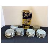 1 Dozen Mixed Brand Zinc Lids