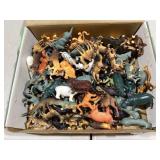 Box of Animal World Figurines