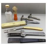 Vintage Razors, Shaving Brush & More