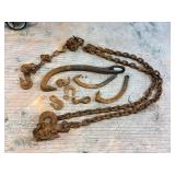 Chains & Logging Hooks, Appx. 120" chain