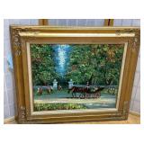 Tommasini Oil on Canvas Painting