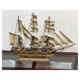 Large Fragata Model Ship, 29x4x21" tall