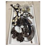 Black & Silver Tone Jewelry