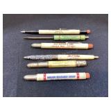 Vintage Advertising Pencils & Screwdriver