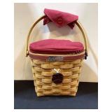 Longaberger 2005 woven memories basket with