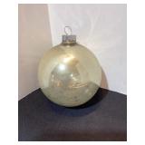 Large 5" Shiny Brite Glass Store Display Ornament