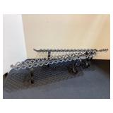 2 Metal MCM Shelves, 13 1/2x4 1/2x4"