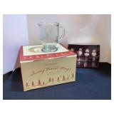 Set of 4 Snowy Frosty Mugs & Snowman Spreaders