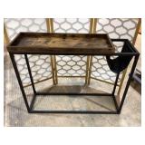 Decorative stand, 39.25"w x 12ï¿½d x 31.75ï¿½t