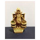 Cast Iron Dutch Girl Matchbook Holder