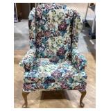 Broyhill floral wingback chair