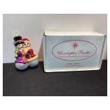 Radko "Snow in Love" Snowman Ornament