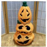 Pumpkin blow mold, works