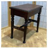 Decorative Bench/Table, 19"w x 11ï¿½d x 18.5ï¿½t