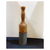 Primitive masher with steel sleeve