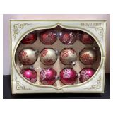 Shiny Brite Ornaments, 3 designs