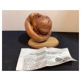 Wood Baseball Mitt & Ball Puzzle