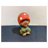 Cute Henning Norwegian Carved Figure
