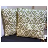 2 Storehouse Pillows, 18" square