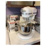 KitchenAid Mixer, grinder & sausage stuffer