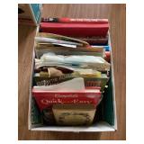 Box of Cookbooks
