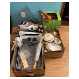 4 Boxes of Kitchen Goods & More