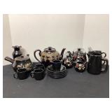 Vintage Teapots, Vase, Cups & Saucers & More