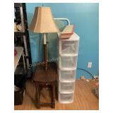 Organizer, Floor Lamp Table, Ironing Board & Shelf